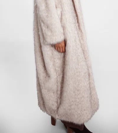 Xu Zhi Oversized Coat In White