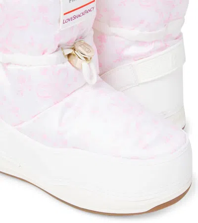 Bogner X Loveshackfancy La Plagne Snow Boots In Multi
