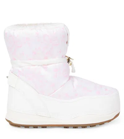 Bogner X Loveshackfancy La Plagne Snow Boots In Multi