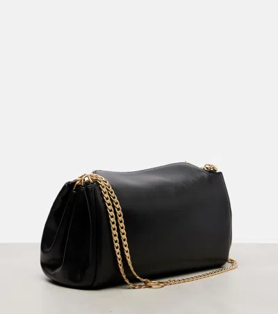 Prada Tumulte Small Chain-strap Leather Shoulder Bags In Black