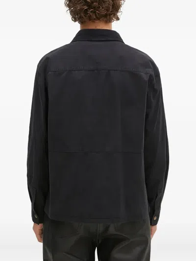 Barbour Pocket Corduroy Jacket In Black