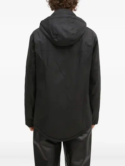 Barbour Hooded Pocket Jacket In Black