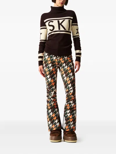 Perfect Moment Schild Merino Wool Sweater Xl In Green