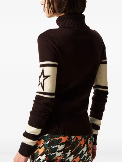 Perfect Moment Schild Merino Wool Sweater Xl In Green