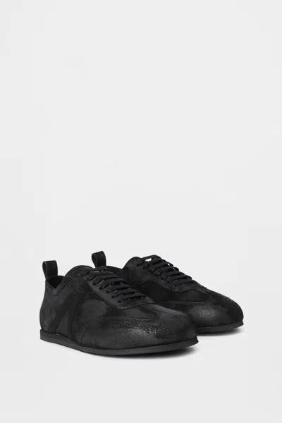 Ann Demeulemeester Siru Low-top Boxing Sneakers In Animal Print