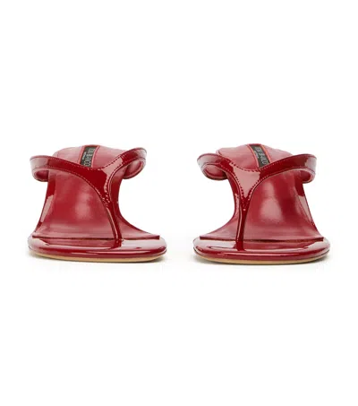 Tony Bianco Krista Scarlet Patent In Animal Print