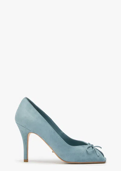 Tony Bianco Pearla Denim Suede In Multi