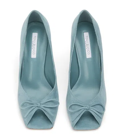 Tony Bianco Pearla Denim Suede In Multi