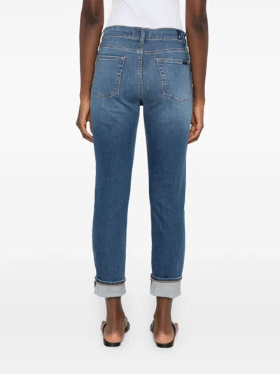 7 For All Mankind Relaxed Skinny Royalty In Blue