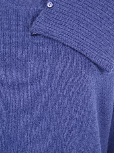 Absolut Cashmere Button Halterneck Sweater In Multi