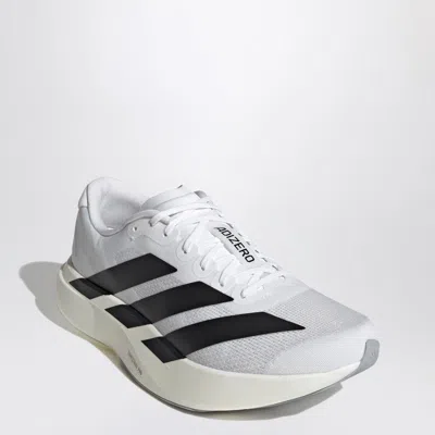 Adidas Originals Adidas Adizero Evo White Sneakers With Signature 3-stripes In Gray