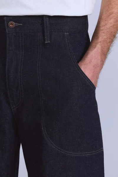 Levi's Japanese Selvedge Denim Wide Leg Jeans In Blue