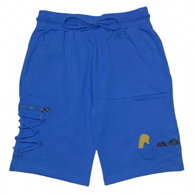 Cookies Men's Catamaran Jersey Flat Side Pocket Tech Shorts In Carolina Blue In Blue