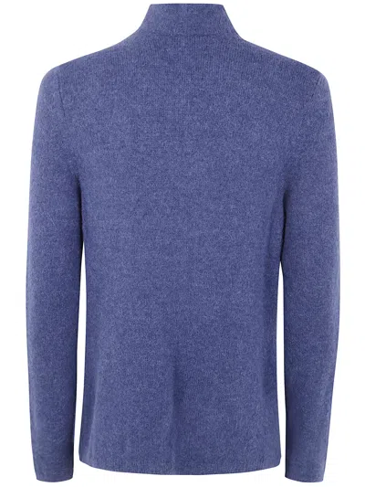 Base Alpaca Blend Knit Jacket In Animal Print