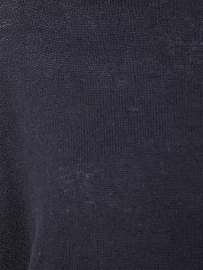 Base Wool Turtle-neck Sweater In Black