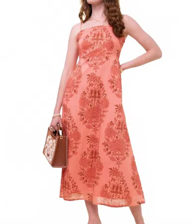 Spartina 449 Rosie Mcallister Boho Midi Dress In Pink