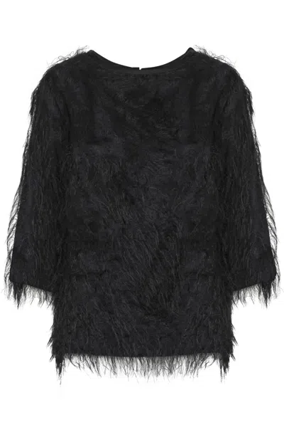 Ottod'ame - Blusa - 461139 - Black In Black