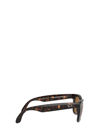 Ray Ban Ray-ban Square Frame Sunglasses In Brown