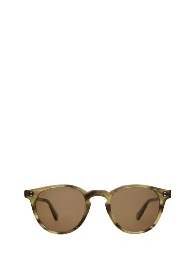 Garrett Leight Sunglasses In Green