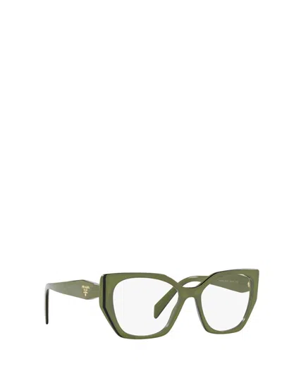Prada Eyewear Eyeglasses In Green