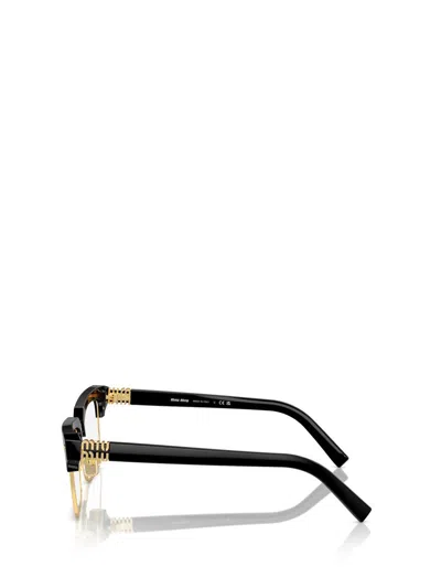 Miu Miu Eyewear Eyeglasses In Black