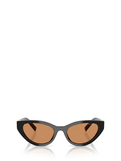 Miu Miu 0mu A04s 16k10i Nero Sunglasses In Black