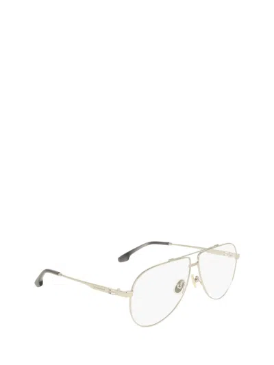 Victoria Beckham Eyeglasses In Gold