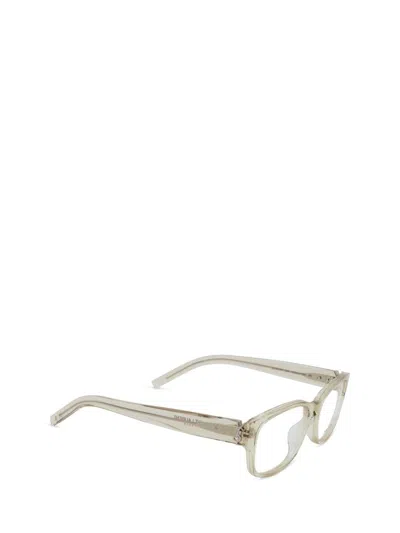 Saint Laurent Eyewear Eyeglasses In Gray