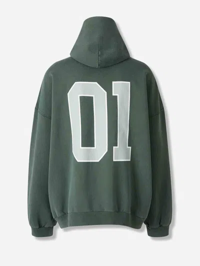 Balenciaga Hoodie Featuring Basketball Theme And Kangaroo Pocket In Black