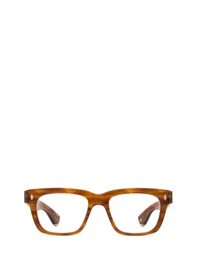 Garrett Leight Eyeglasses In Brown
