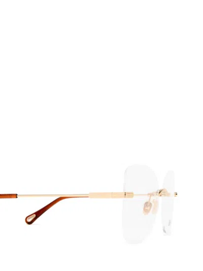 Chloé Eyeglasses In Gold