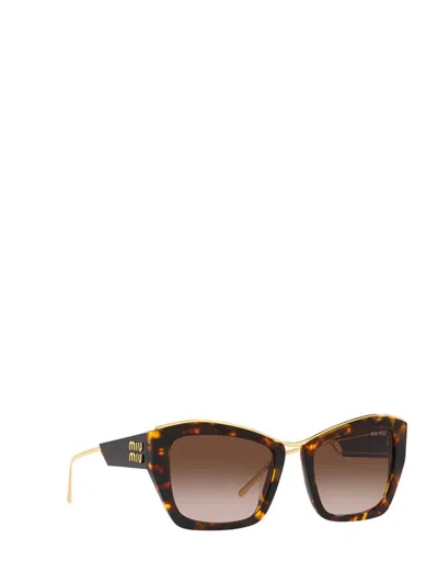 Miu Miu Eyewear Sunglasses In Brown