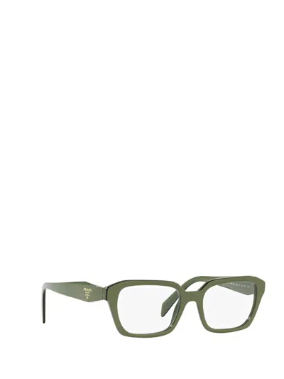 Prada Eyewear Eyeglasses In Green