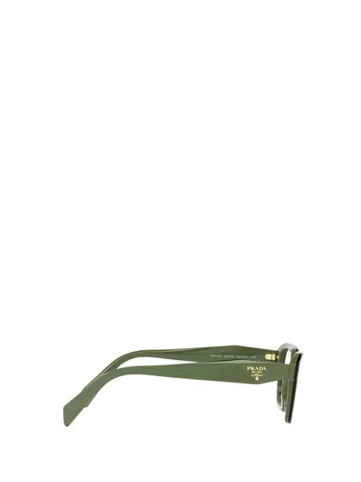Prada Eyewear Eyeglasses In Green