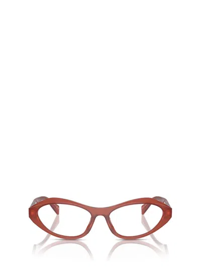 Prada Eyeglasses A21v Vista In Red