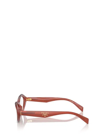 Prada Eyeglasses A21v Vista In Red