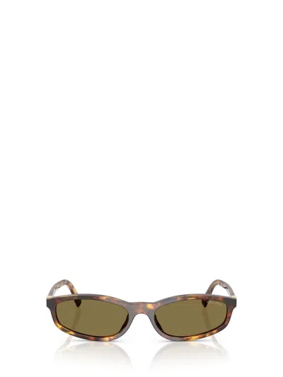 Miu Miu 0mu A06s 14l09z Havana Miele Sunglasses In Brown