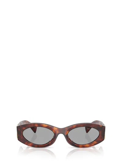 Miu Miu Eyewear Sunglasses In Blue