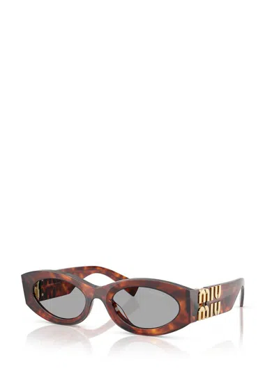 Miu Miu Eyewear Sunglasses In Blue