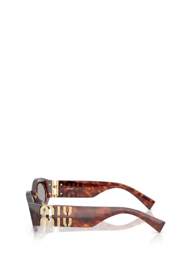 Miu Miu Eyewear Sunglasses In Blue