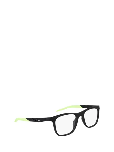 Nike Geometric Frame Plain Mirror In Black