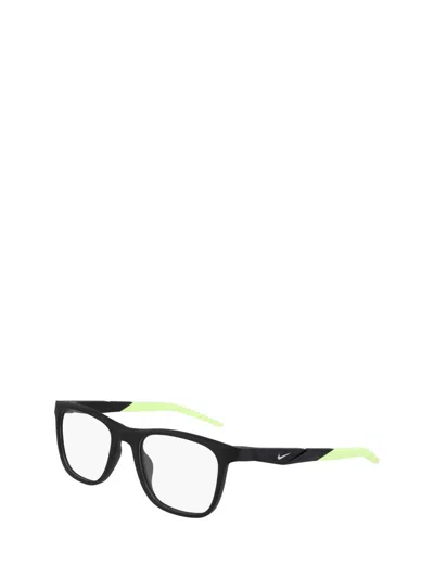Nike Geometric Frame Plain Mirror In Black