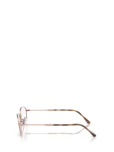 Ray Ban Geometrically Framed Flat Mirror In White