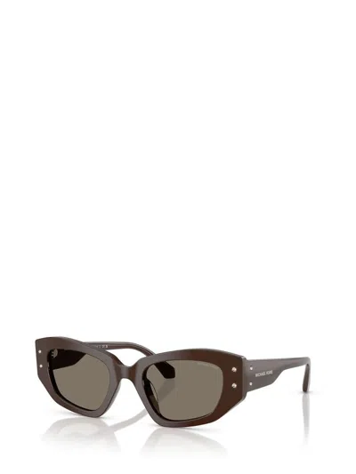 Michael Kors Le Praz Geometric-frame Sunglasses In Black