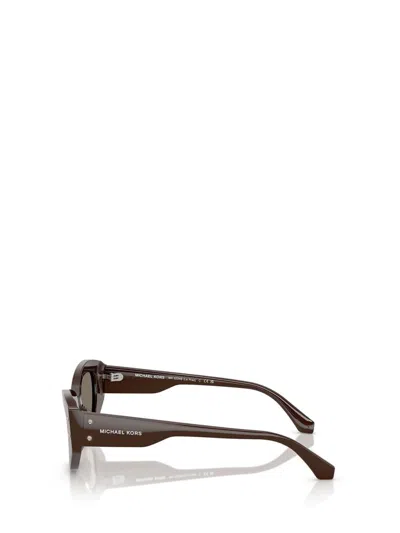 Michael Kors Le Praz Geometric-frame Sunglasses In Black