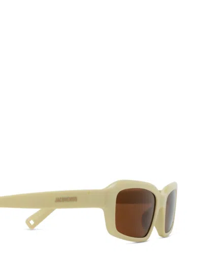Jacquemus Sunglasses In Brown