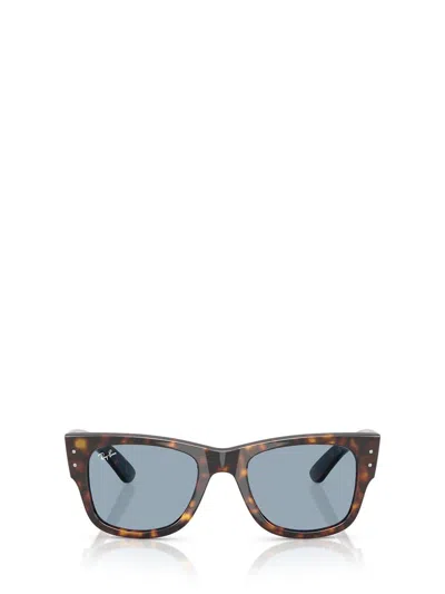 Ray Ban Womens Rb0840s Mega Wayfarer Summer Capsule Square-frame Propionate Sunglasses Brown In Neutral