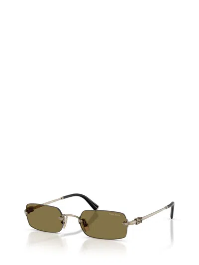 Miu Miu Eyewear Collection Sunglasses In Brown