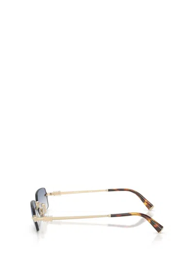 Miu Miu Rectangular Sunglasses In Blue