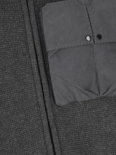 C.p. Company Zip-up Hoodie In Gray